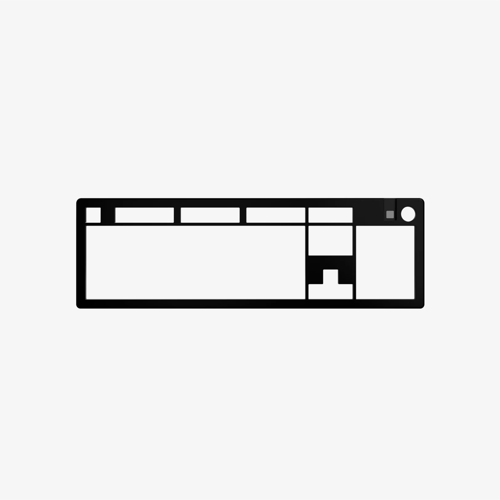 GMMK 3 Mechanical Keyboard Top Frame Replacement - Compatible with GMMK 3 Custom Keyboards - Durable Aluminum Frame for Gaming & Typing - Perfect for PC, Mac & Office Setup