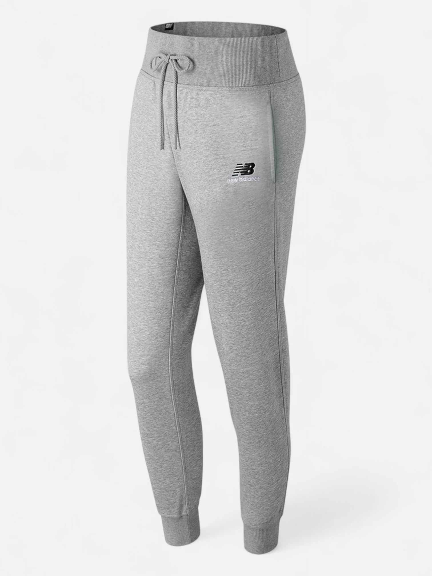 New Balance Women's Essential Rustic Gray Pants - Comfortable & Stylish for Workouts, Running & Casual Wear
