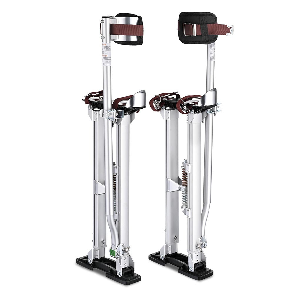 TheLAShop 24 to 40 Inch Adjustable Aluminum Drywall Stilts for Painting - Lightweight Professional Construction Stilts for Drywall, Ceiling Work & Home Renovation Projects