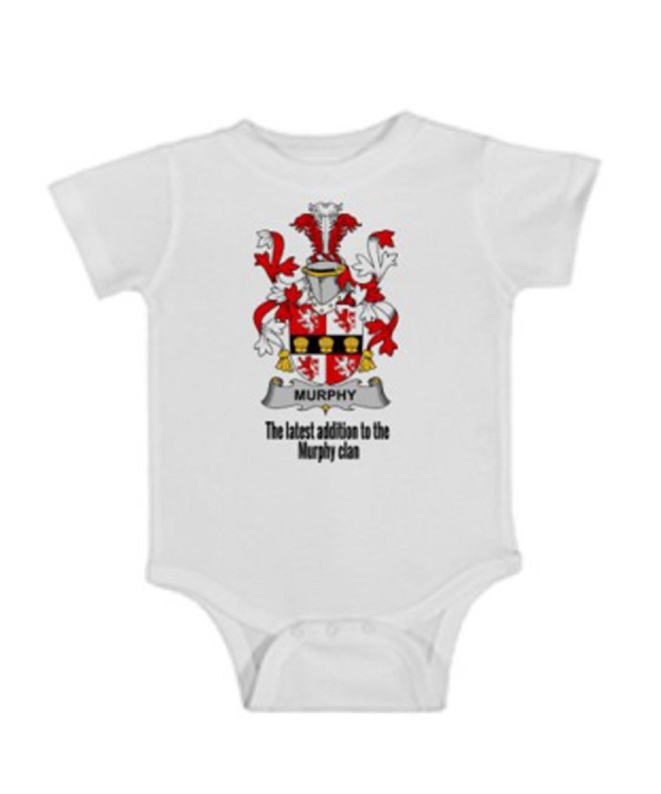 Custom Family Coat of Arms Romper - Personalized Baby Onesie with Embroidered Crest - Perfect for Christenings, Family Reunions & Photo Shoots