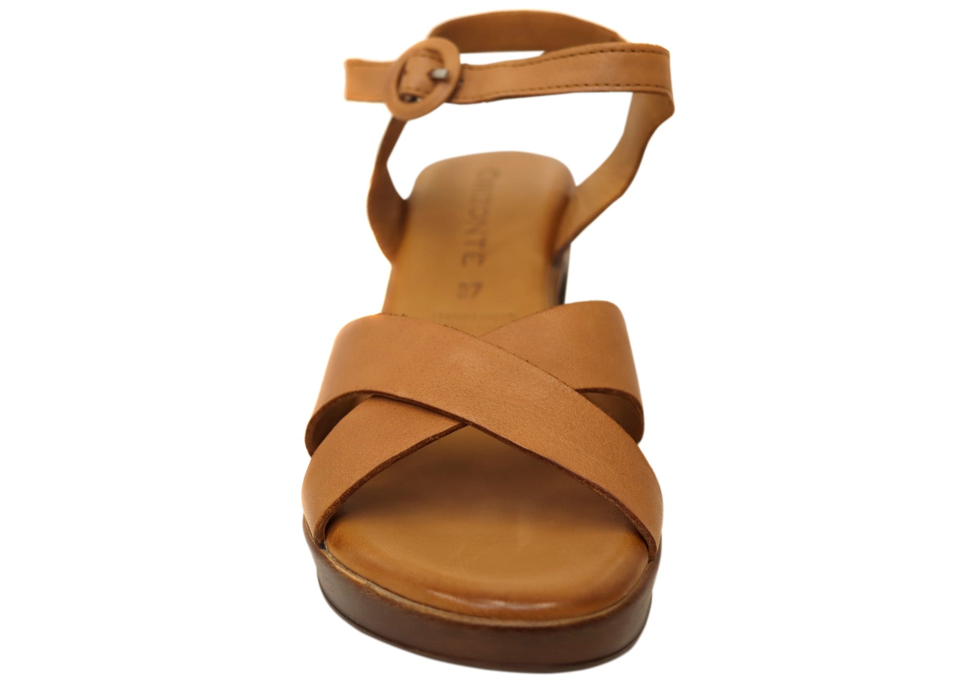 Orizonte Anakee Women's Comfortable European Leather Heel Sandals - Elegant Dress Shoes for Weddings, Parties & Office Wear