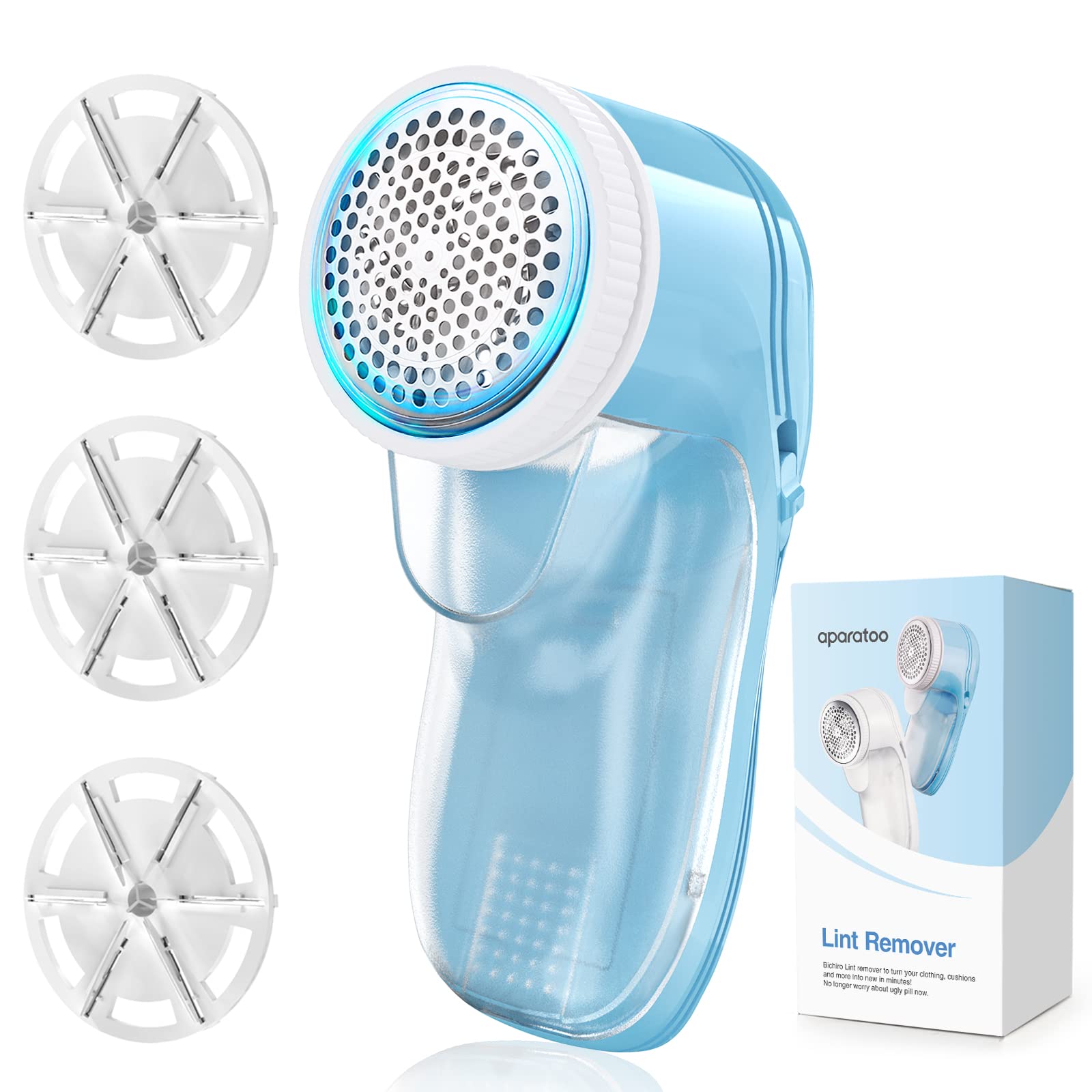 Electric Fabric Shaver & Lint Remover for Clothes - USB Rechargeable Pill Remover, Portable Fuzz & Bobble Eliminator for Sweaters, Blankets & Carpets - Perfect for Home, Travel & Laundry Care