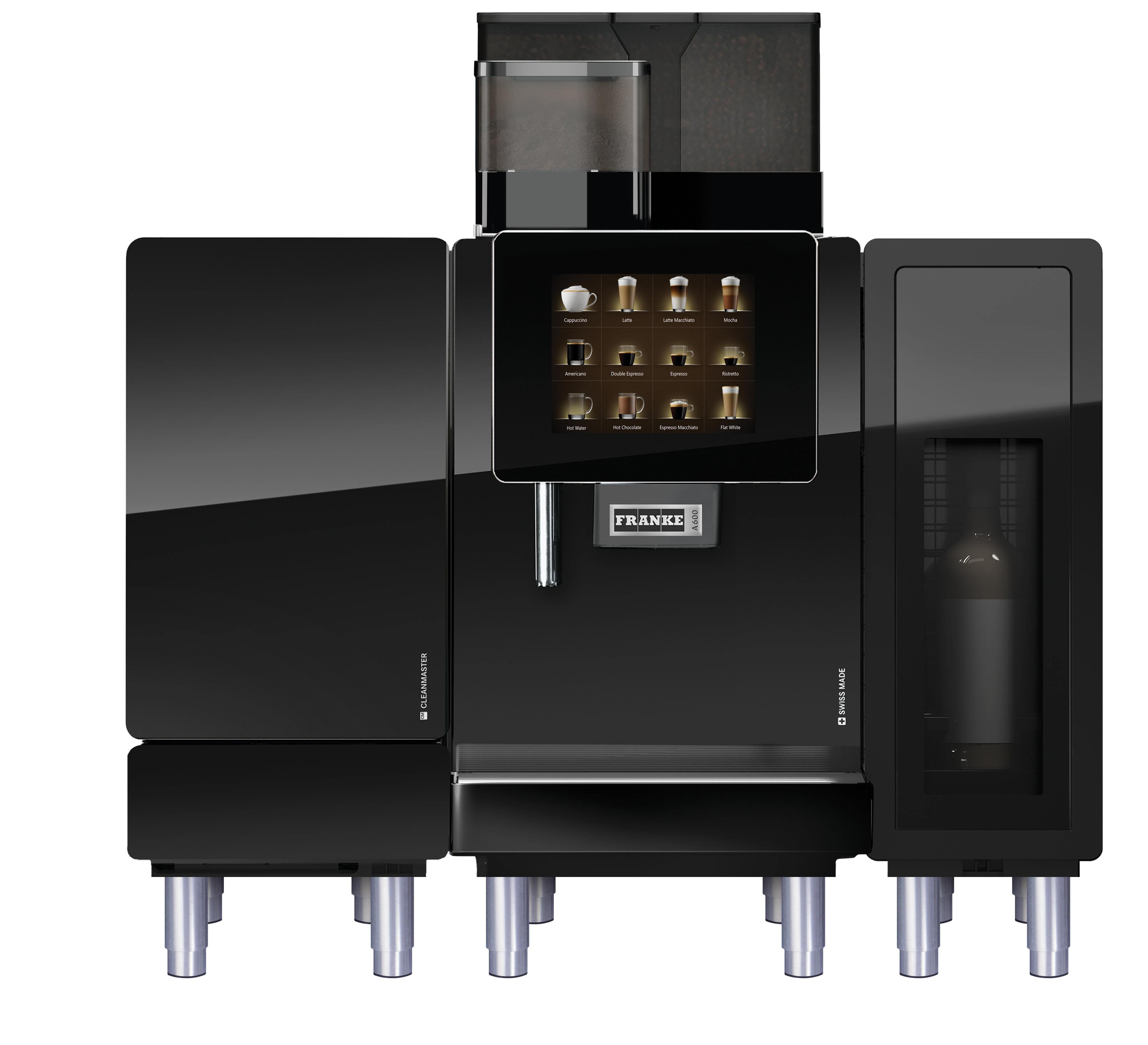 Franke A600 FM CM Superautomatic Espresso Machine - Professional Grade Coffee Maker for Home & Office Use