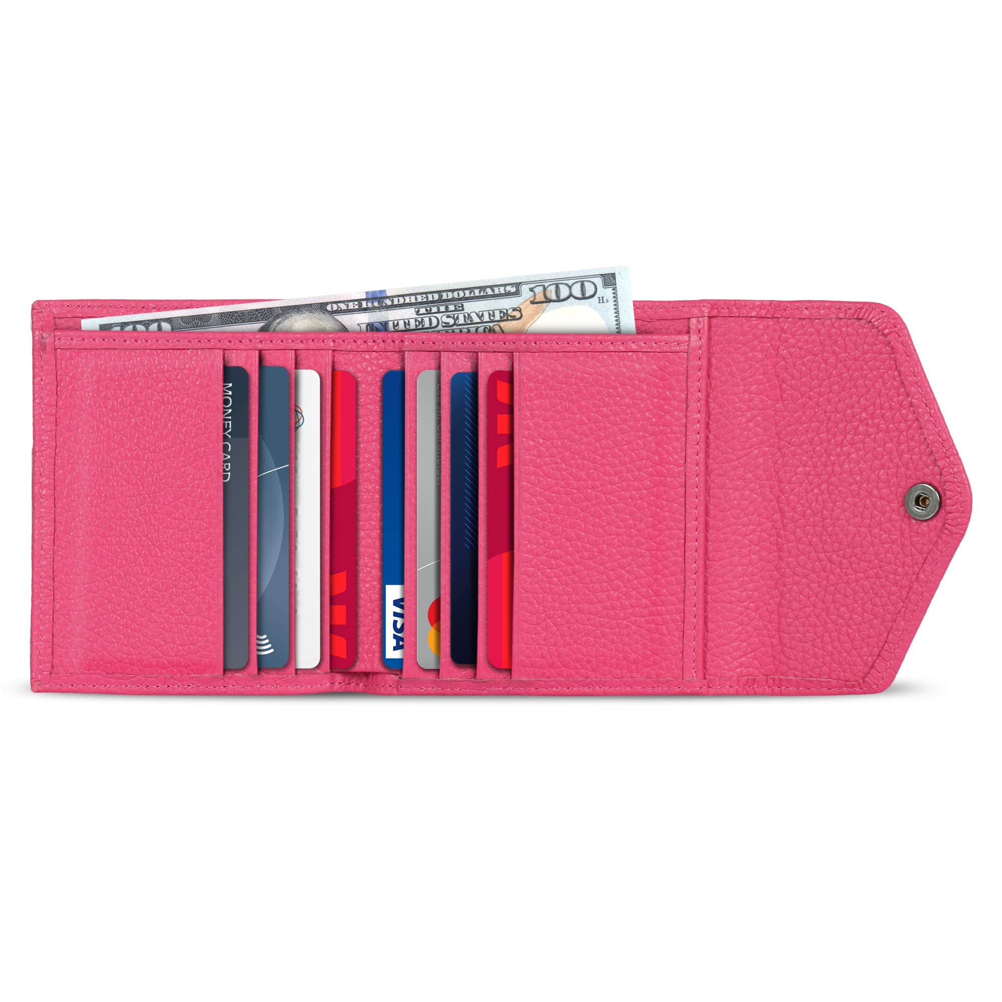 Premium Genuine Leather RFID Blocking Wallet for Men & Women - Slim Envelope Design - Ideal for Travel, Business & Everyday Use
