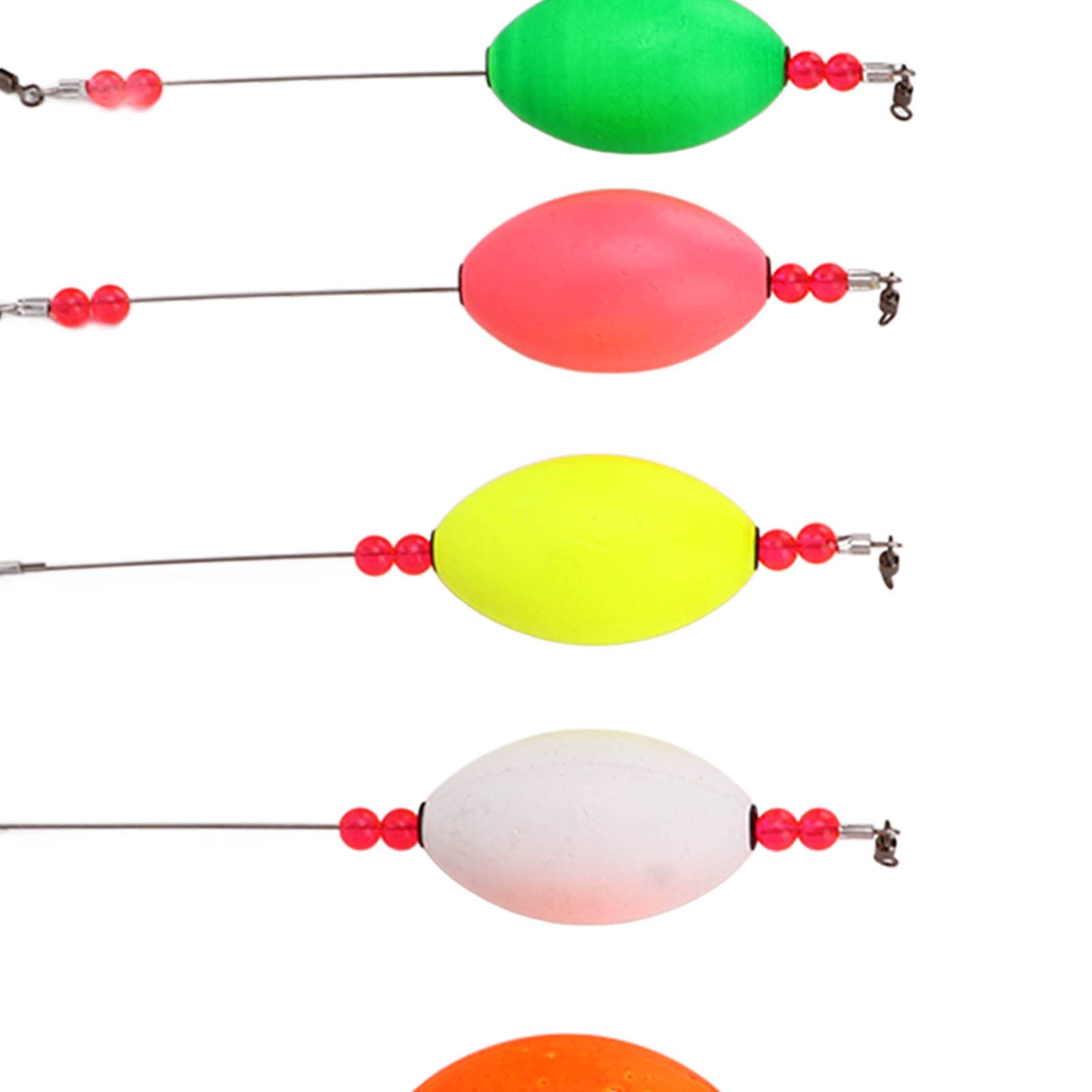 **SUNGOOYUE 7Pcs Sensitive Lightweight Fishing Floats - Bright Color Anti-Collision Bobbers for Long Distance Sea Fishing - Perfect for Saltwater, Freshwater, and Surf Fishing**