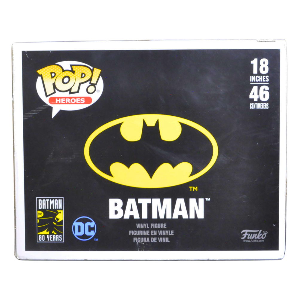 Funko Pop! Giant Batman 18-Inch Collectible Figure - Perfect for Superhero Fans, Room Decor, and Gift Giving