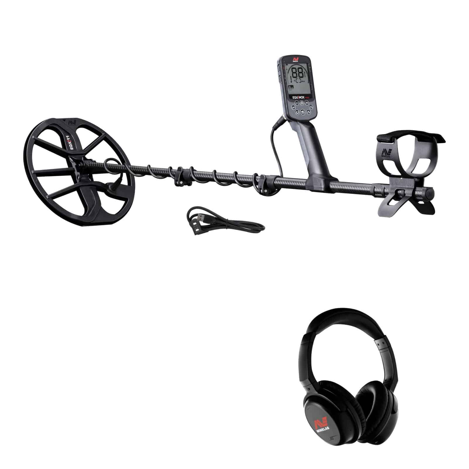 Minelab EQUINOX 700 Multi-IQ Waterproof Metal Detector with 11