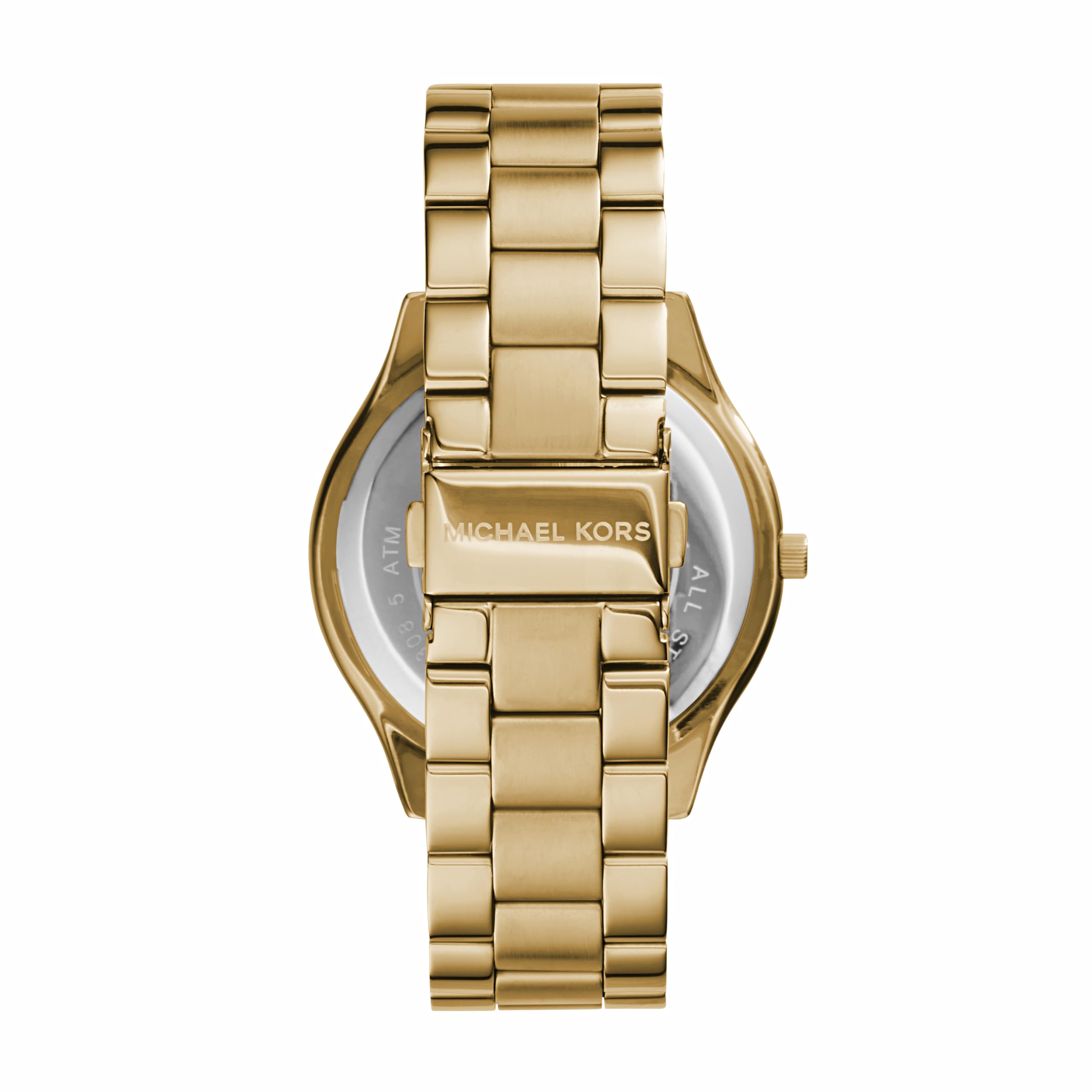 Michael Kors Slim Runway Women's Watch - Stainless Steel Bracelet Watch with Quartz Movement | Elegant Dress Watch for Women, Perfect for Office, Party & Everyday Wear