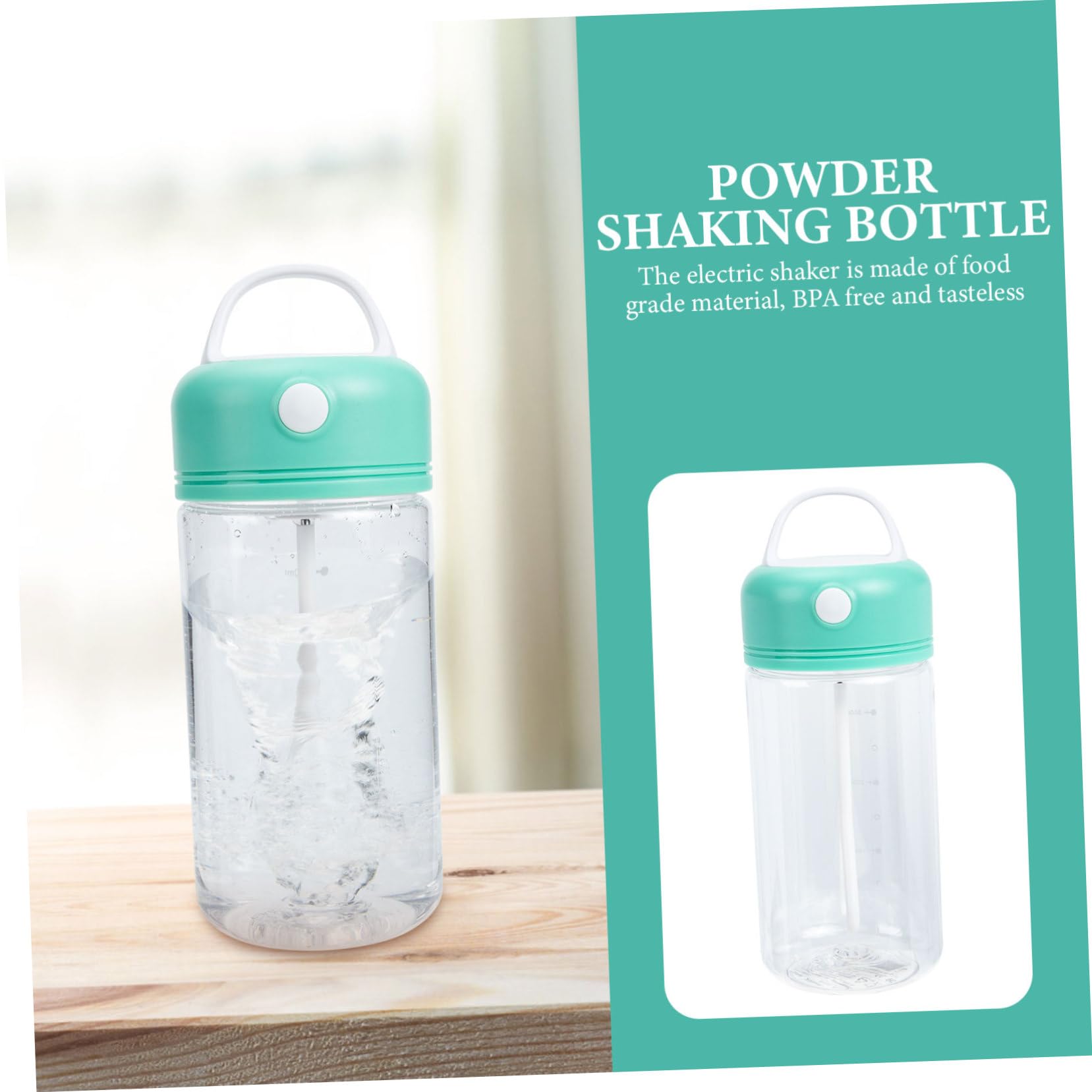 Premium Protein Shaker Bottle with Stirring Bar - BPA-Free Food Grade PC Material for Protein Powder & Drinks - Ideal for Gym, Workouts & Post-Exercise Recovery