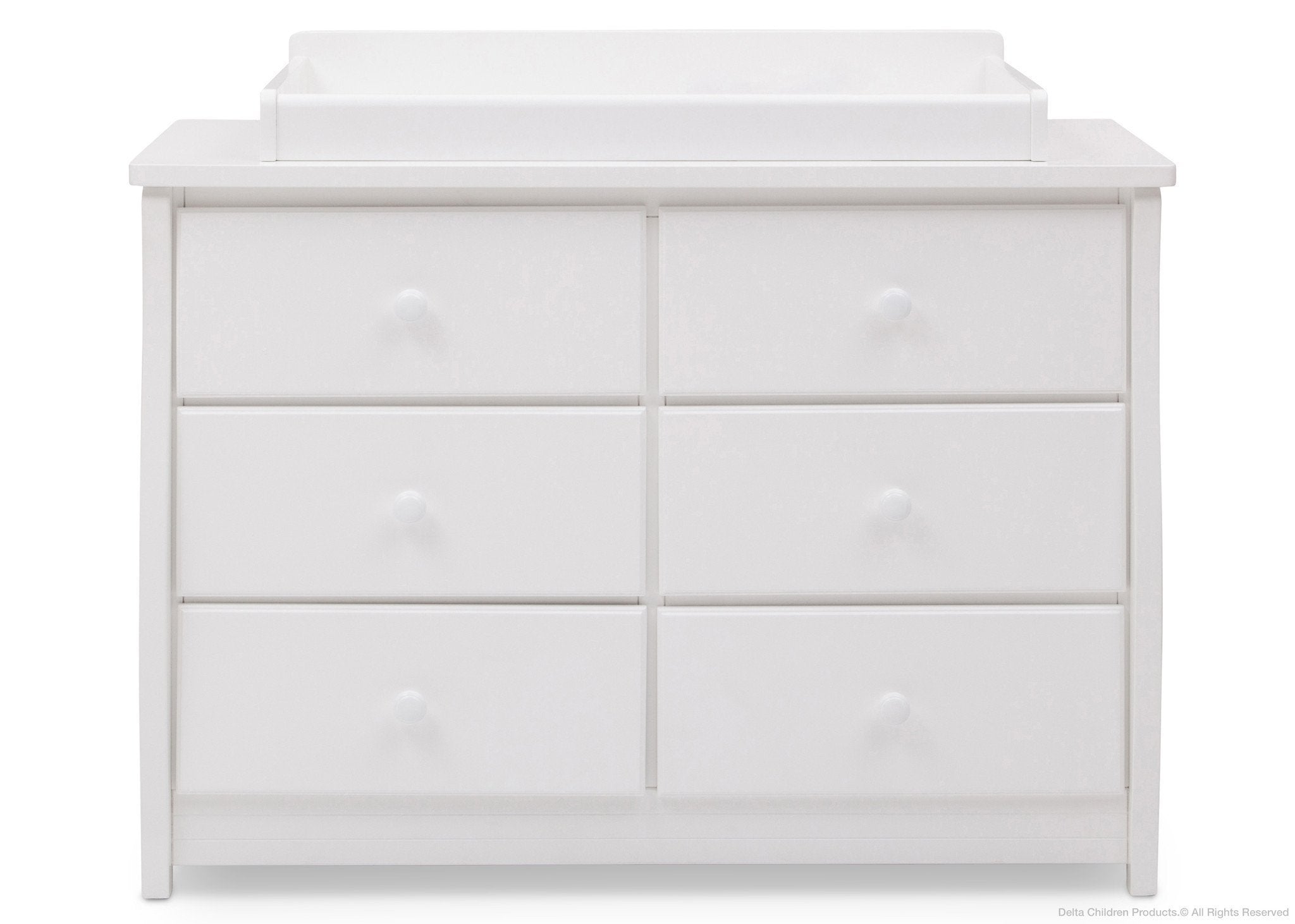Clermont 6 Drawer Dresser - Modern Wooden Chest of Drawers for Bedroom, Nursery & Closet Organization | Stylish Storage Furniture for Home & Office