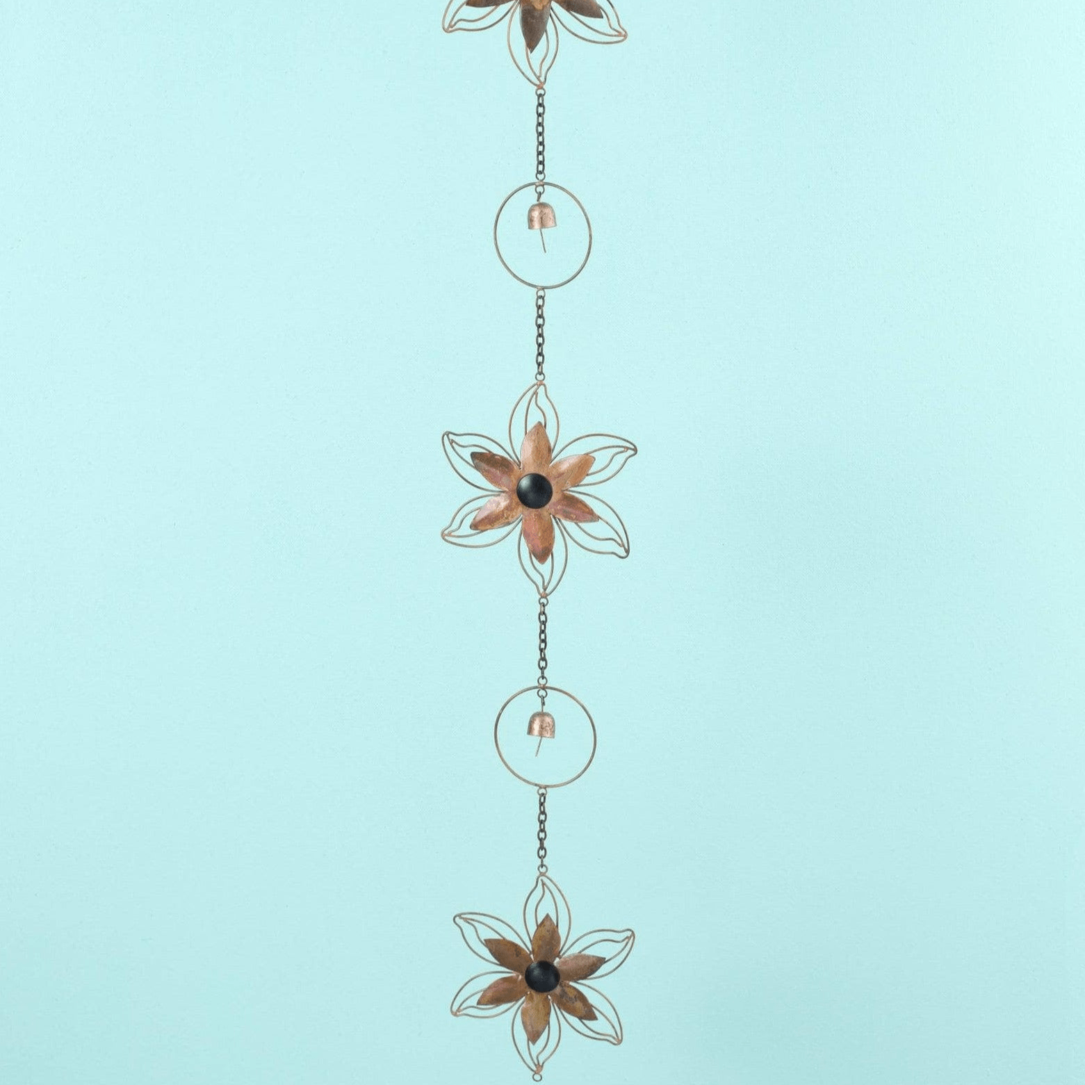 Elegant Open Petal Flower Hanging Ornament - Handmade Home Decor for Living Room, Bedroom, Wedding & Party Decoration