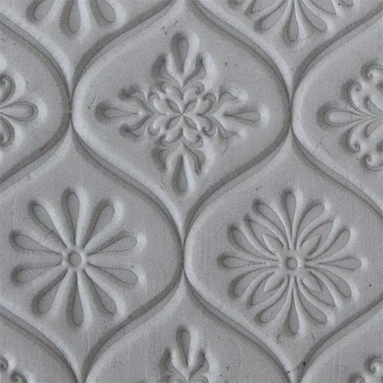 Cool Tools Flexible Texture Tile - Woven Daisies Design - 4
