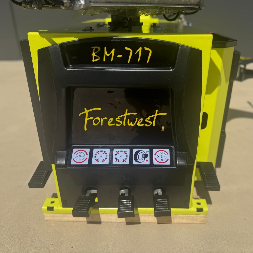 Forestwest 10 20 Professional Car Tire Changer BM717 - Heavy Duty Tire Machine for Auto Repair Shops & Home Garages - Perfect for Changing, Mounting & Balancing Tires on Cars, SUVs & Light Trucks