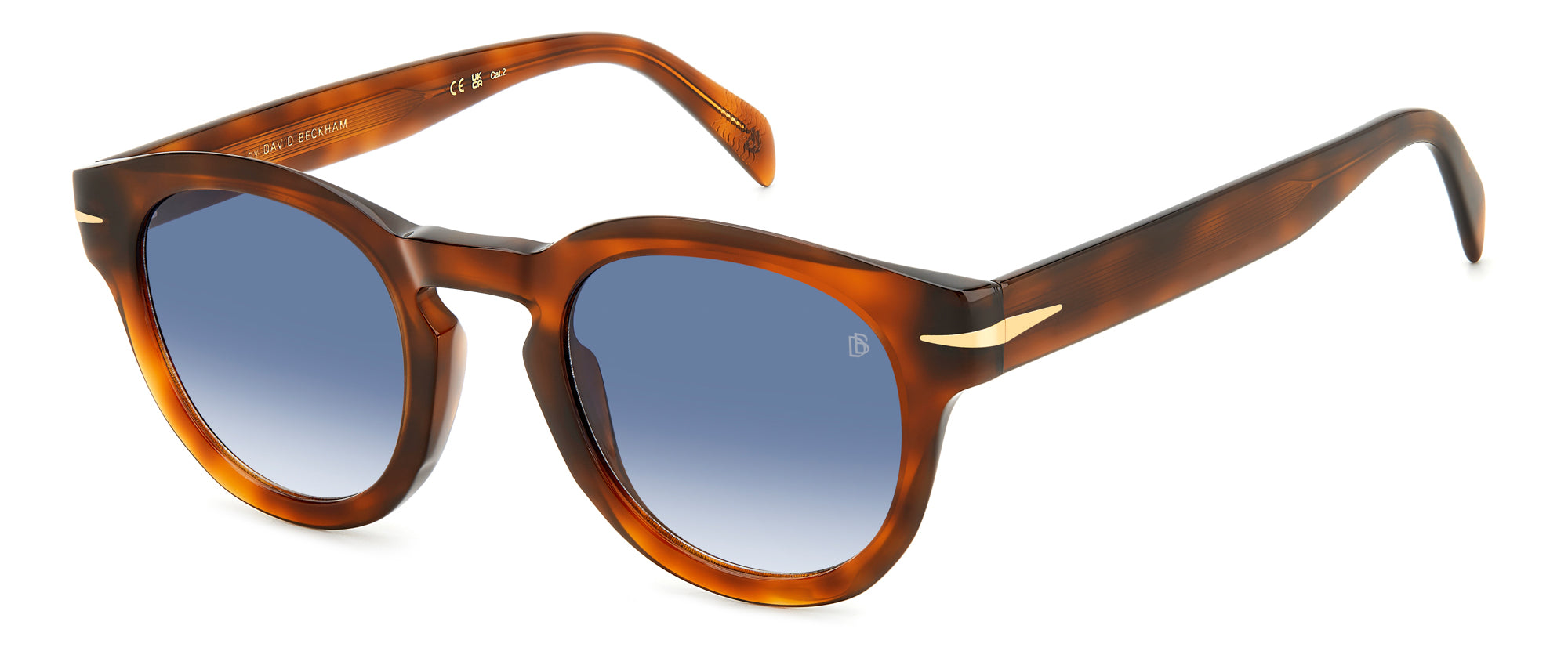 Brown Havana/Blue Gradient
