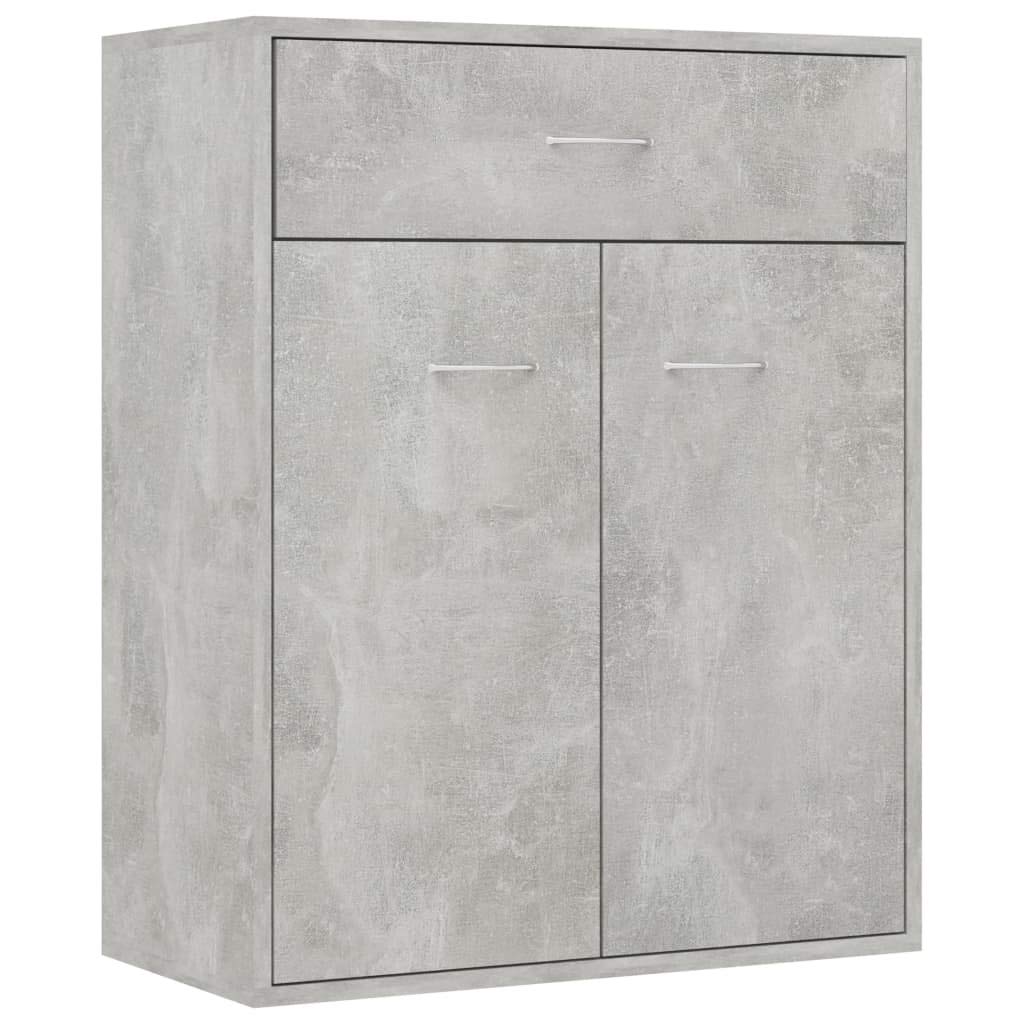 Wooden Buffet Cabinet with 2 Doors & 1 Drawer - 23.6