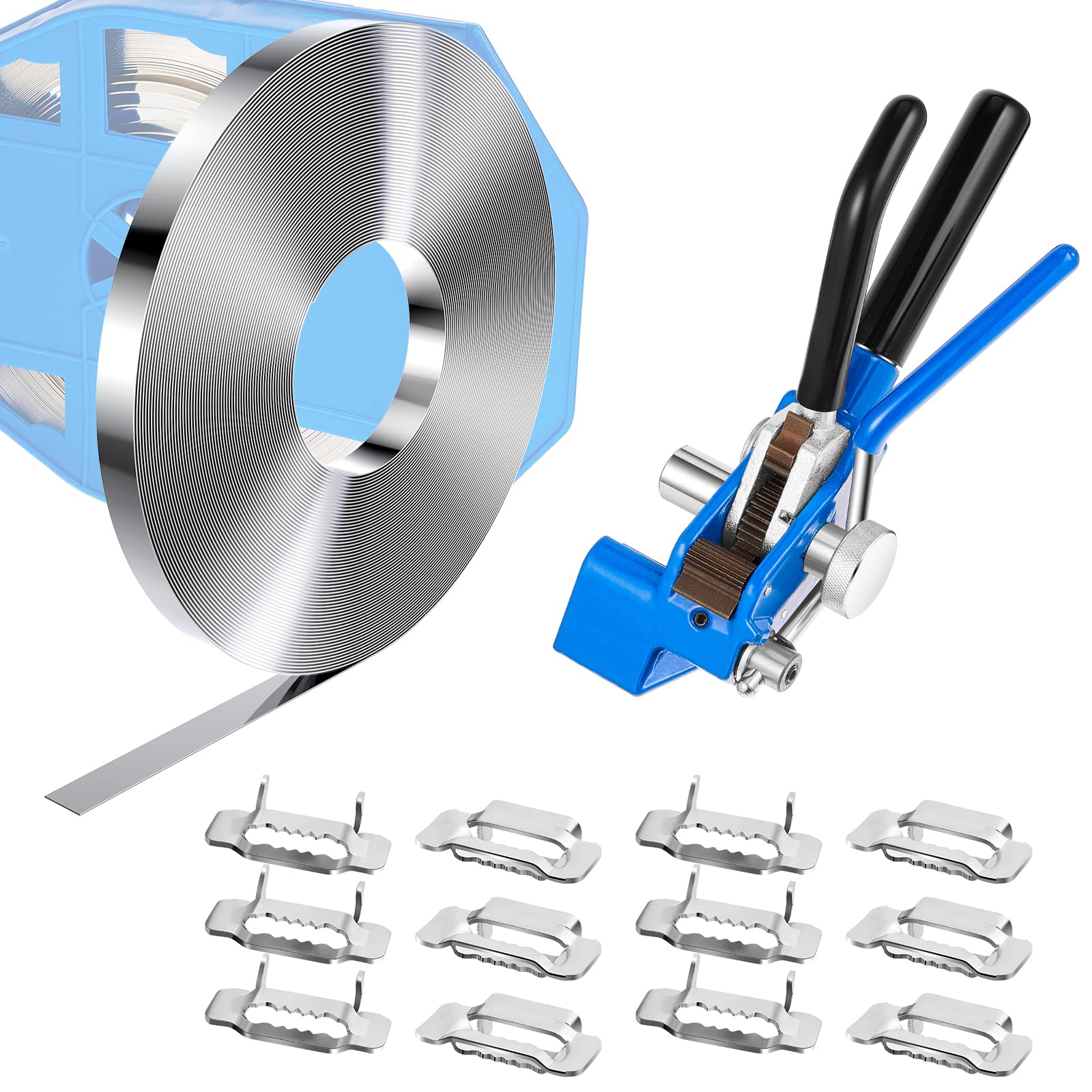 Stainless Steel Pallet Strapping Kit - 3/4