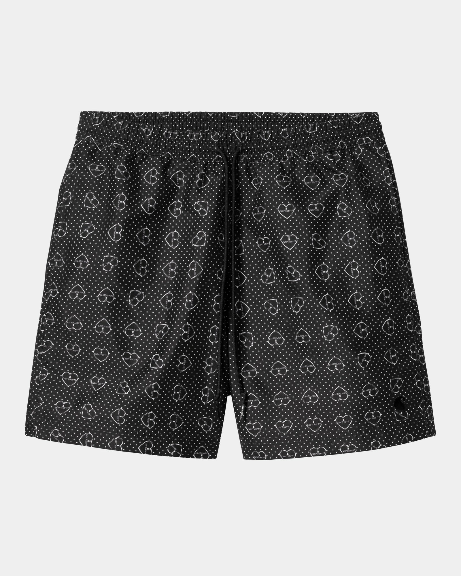 **Slater Swim Trunks for Men - Black Furoshiki Print Quick-Dry Beach Shorts | Perfect for Swimming, Surfing & Summer Vacations**