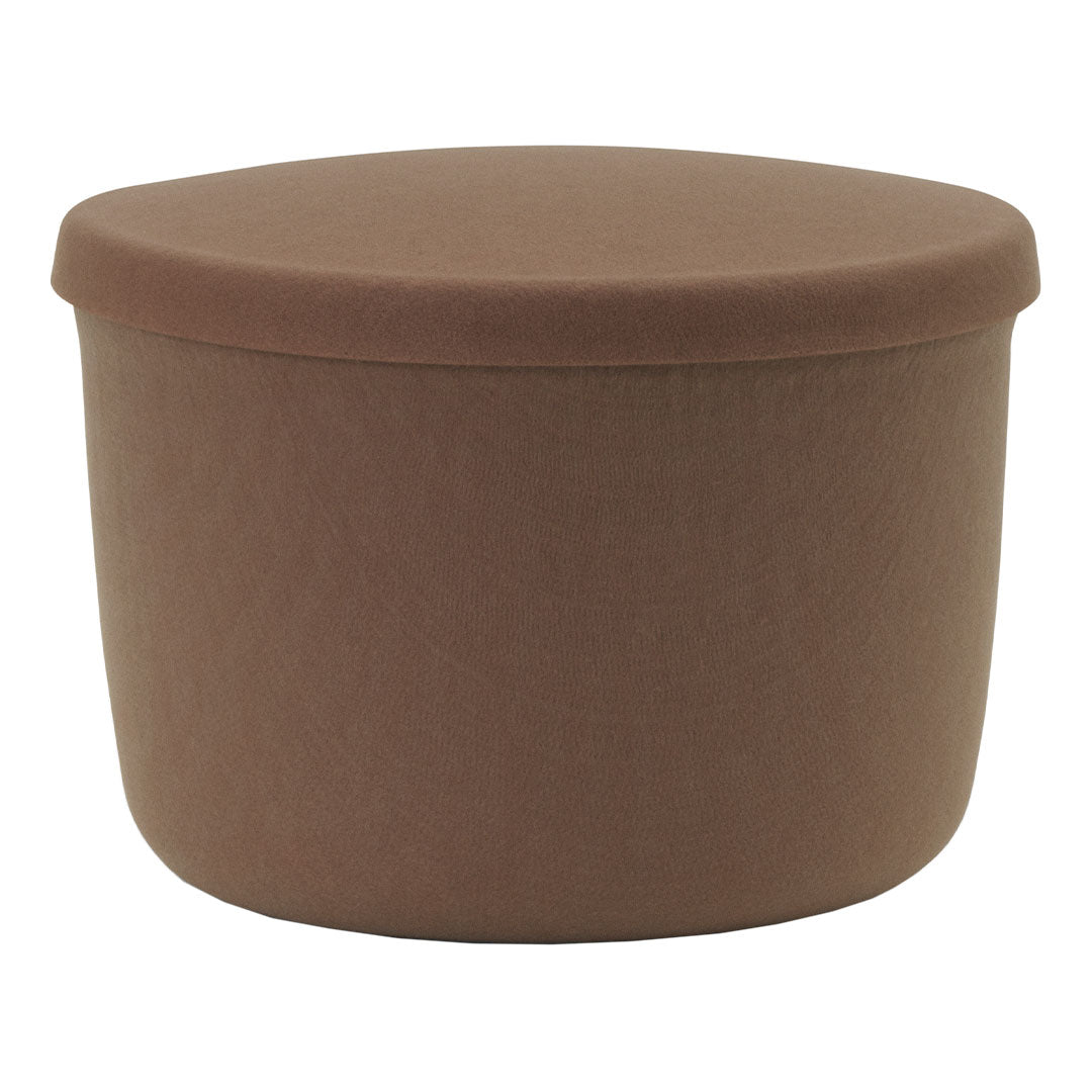 Hide Storage Pouf - Stylish Ottoman with Hidden Storage for Living Room, Bedroom & Dorm - Perfect for Extra Seating & Organizing Blankets, Toys & More