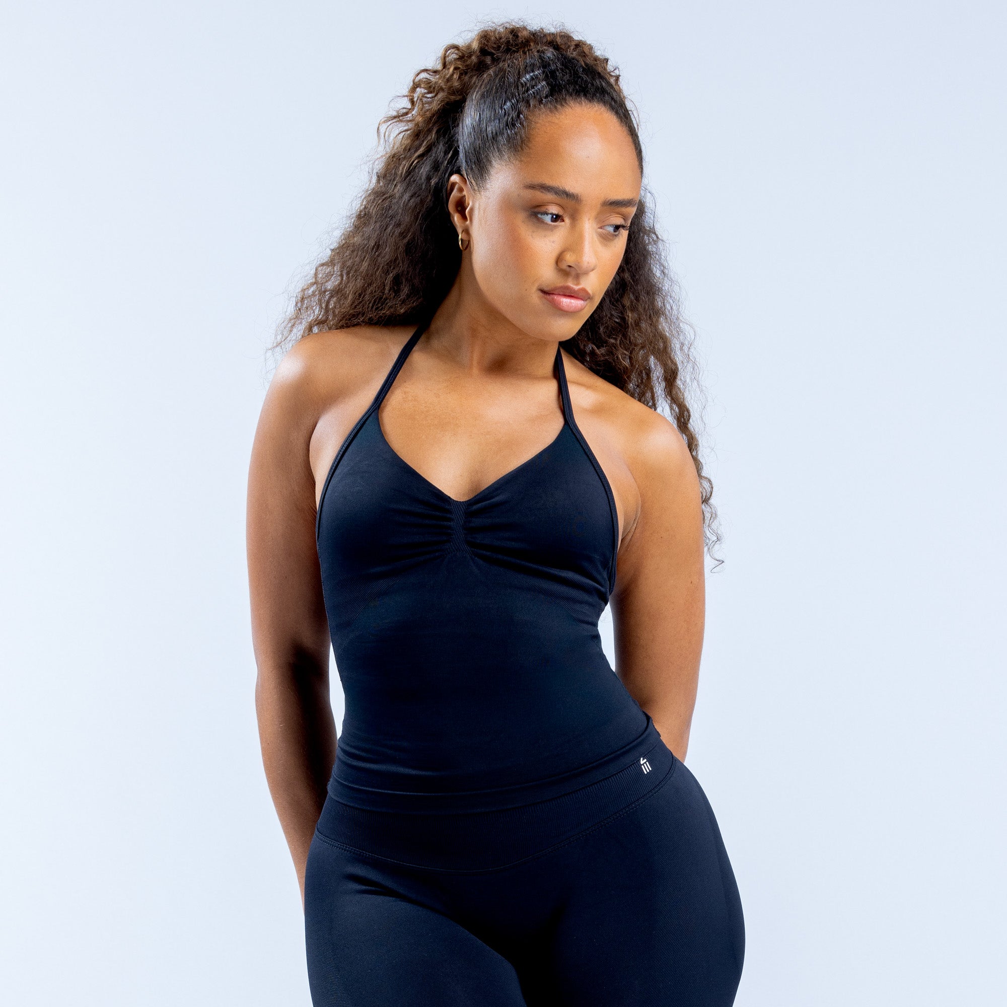 Impact Longline Strappy Top for Women - Sexy & Comfortable Crop Tank Top - Perfect for Yoga, Gym, and Summer Outfits