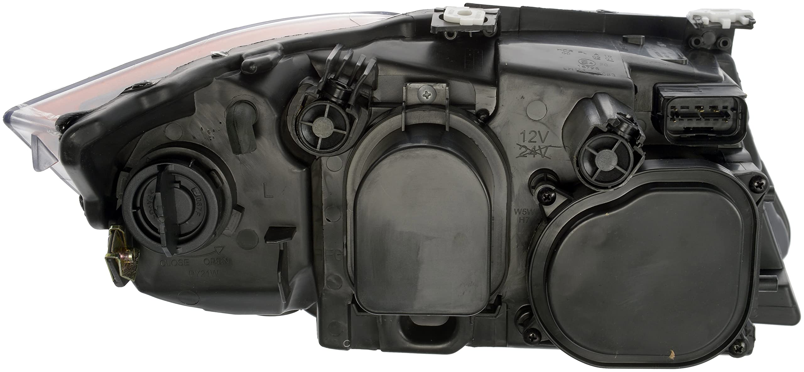 Dorman 1592394 Driver Side Headlight Assembly Replacement for BMW 3 Series 5 Series X3 X5 - Perfect for Night Driving & Foggy Conditions