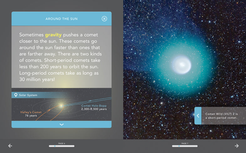 Comets 978-1-60818-481-1 - Astronomy Book for Science Enthusiasts & Students - Perfect for Space Research & Stargazing