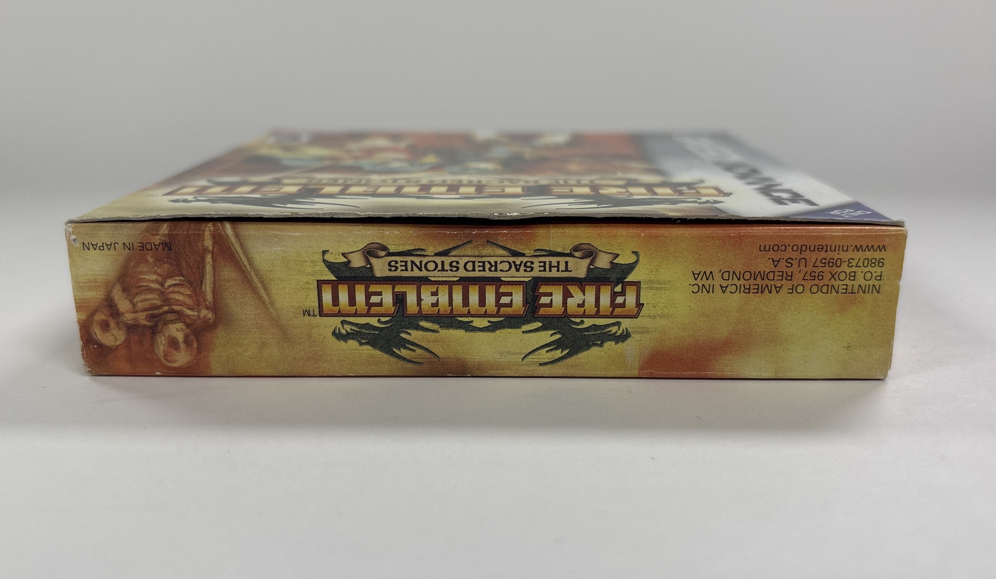 Fire Emblem: The Sacred Stones - Complete GBA Box & Manual Set (No Game Included) | Perfect for Collectors & Retro Gaming Enthusiasts