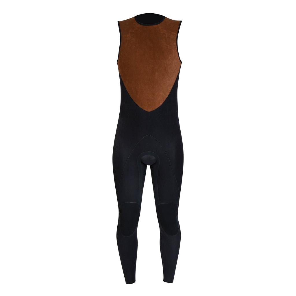 Thalia Surf Embossed Long John Mens Wetsuit - 3mm Neoprene Full Body Wetsuit for Men - Perfect for Surfing, Diving & Water Sports in Cold Weather