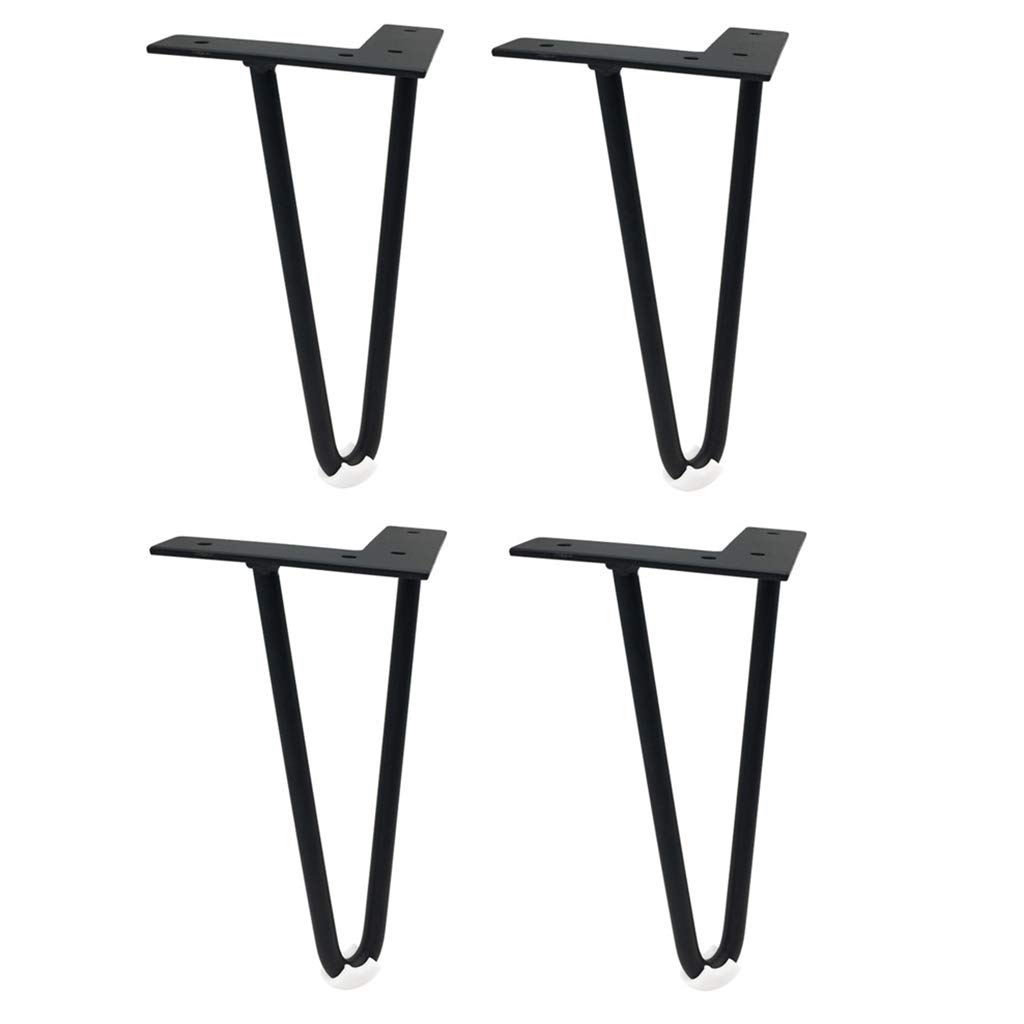 Heavy Duty Metal Furniture Legs - Adjustable Cabinet Legs, Table Leg Brackets, TV Stand Legs, Wardrobe Feet, Coffee Table Legs, Bed Frame Supports, Sofa Feet for Home & Office Furniture - Perfect for DIY Projects, Furniture Repair and Upgrades