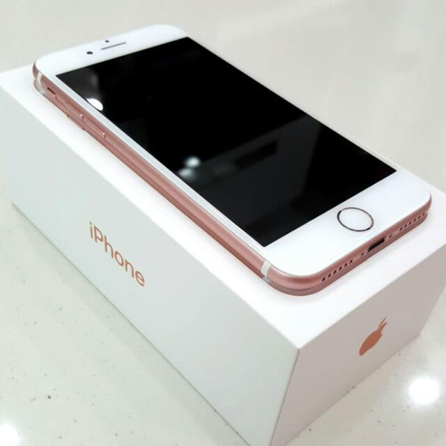 Apple iPhone 7 128GB Unlocked Smartphone - Rose Gold Color | Water Resistant, 12MP Camera, 4K Video | Perfect for Travel, Business & Daily Use