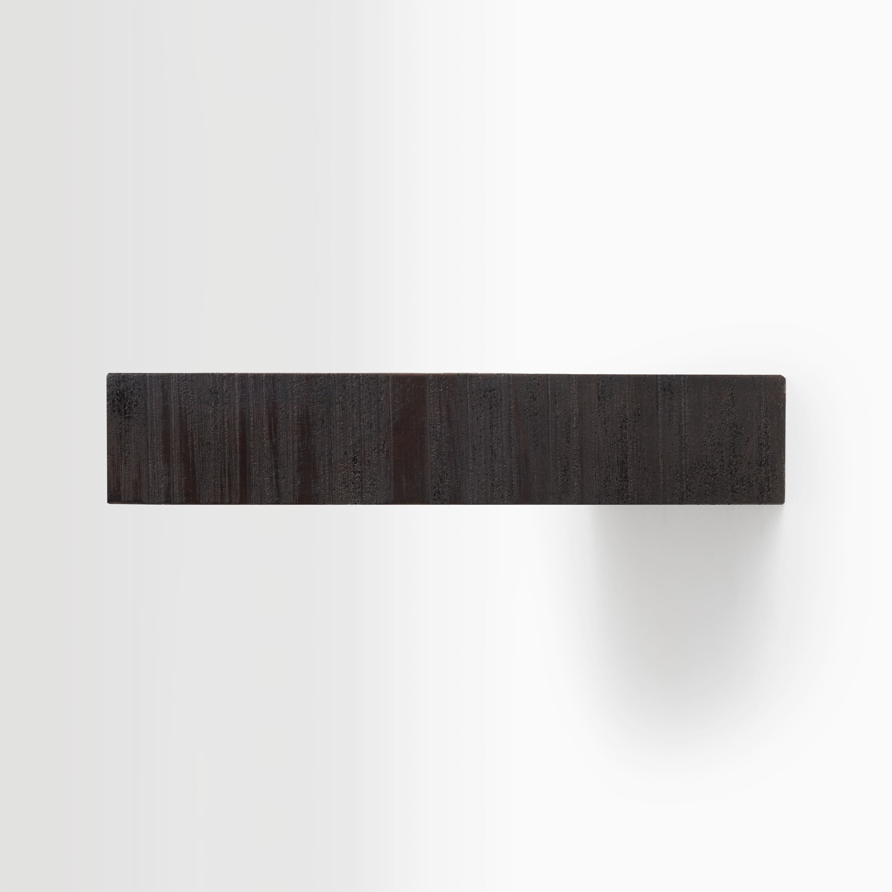 Rustic Floating Shelf for Espresso Bar - Handmade Aksel Wood Wall Shelf for Kitchen, Living Room & Home Decor