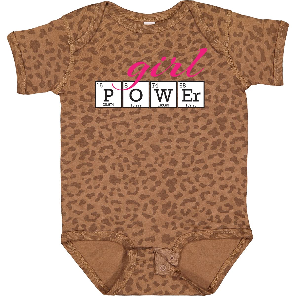Inktastic Girl Power Baby Bodysuit - Cute & Comfortable Infant Onesie for Girls - Perfect for Playdates, Daycare & Family Photos