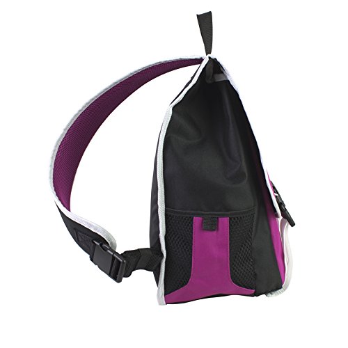 Eastsport Crossbody College Book Bag for Women & Men - Stylish Floral Plaid Design - Perfect for School, Work, Travel & Everyday Use