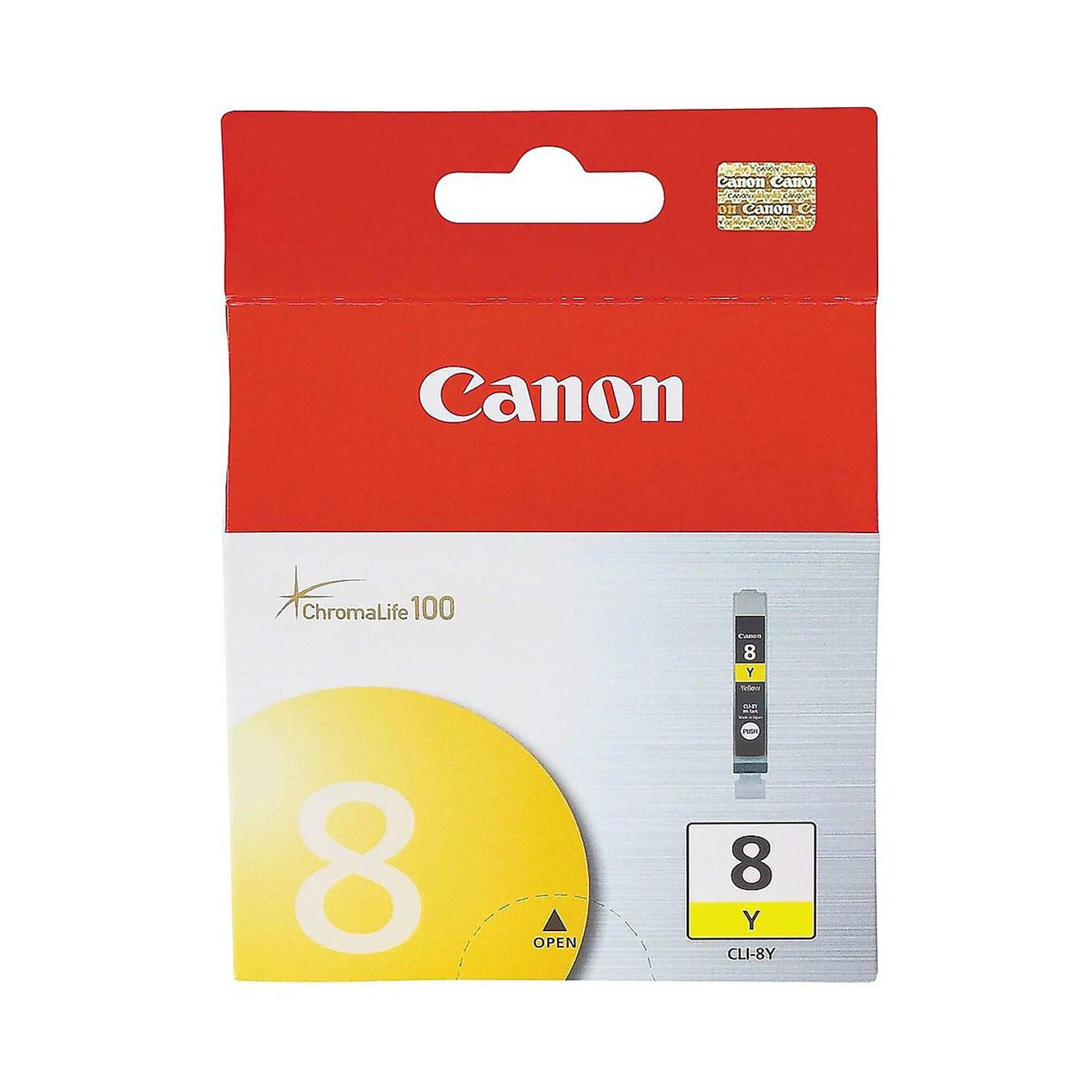 Canon CLI 8 Yellow Ink Cartridge - Compatible with Select Canon Pixma Printers | High-Quality Photo Printing for Home & Office Use