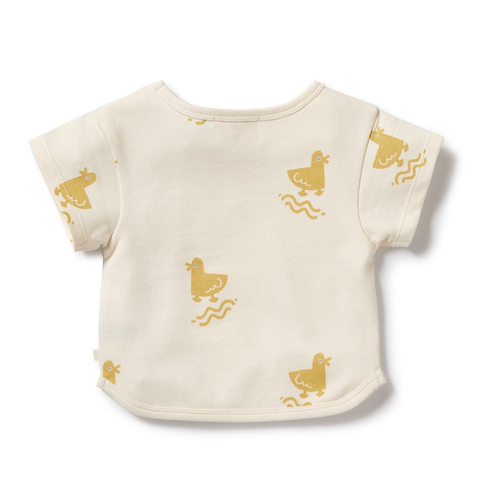 Organic Duck Print T-Shirt for Men & Women - Soft Cotton Eco-Friendly Tee - Perfect for Casual Wear, Outdoor Activities, and Animal Lovers