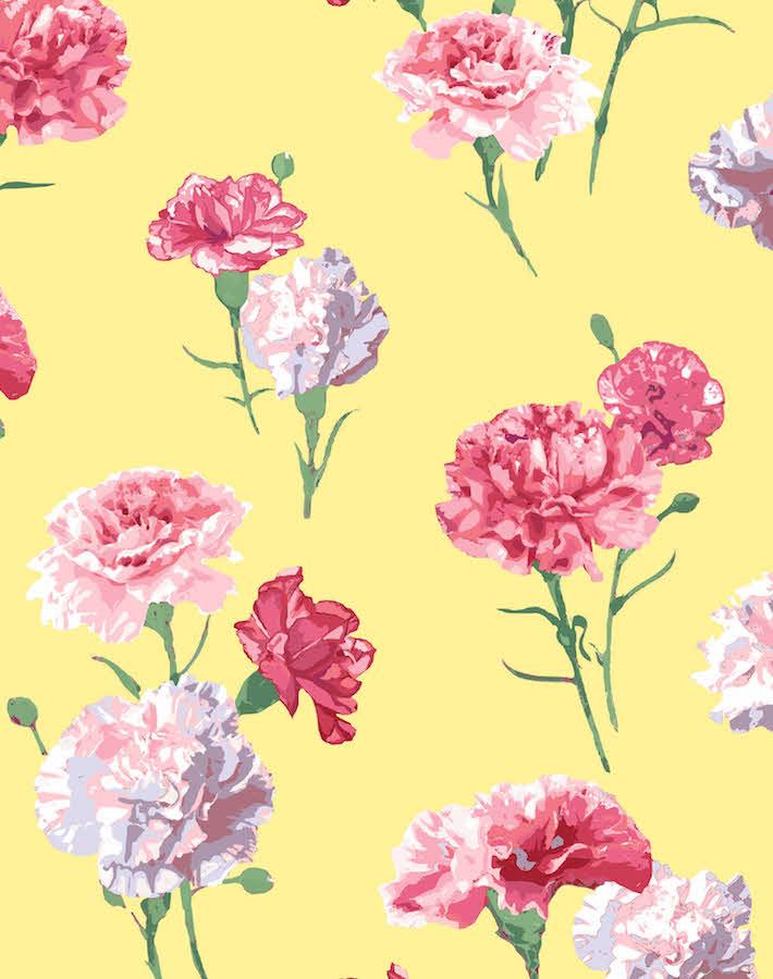 Nathan Turner 'Mamas Favorite' Yellow Wallpaper - Perfect for Nursery, Bedroom & Home Decor