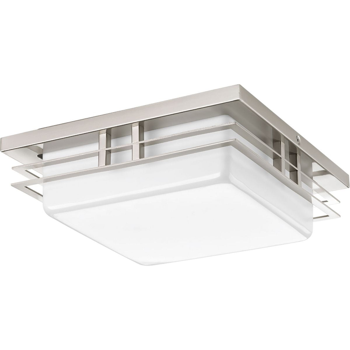 Helm Collection One Light 11 LED Flush Mount Ceiling Light Fixture - Modern Energy Saving Lighting for Bedroom, Kitchen, Hallway & Office