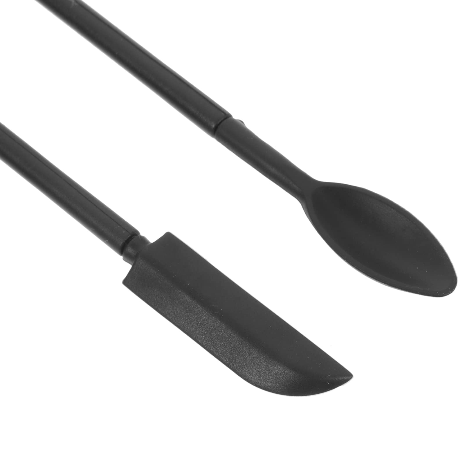 Retractable Silicone Spatula Set - Mini Spoon for Jars, Peanut Butter, Jam & Makeup - Multipurpose Kitchen & Beauty Scraper Tool for Cooking, Baking & Cosmetics