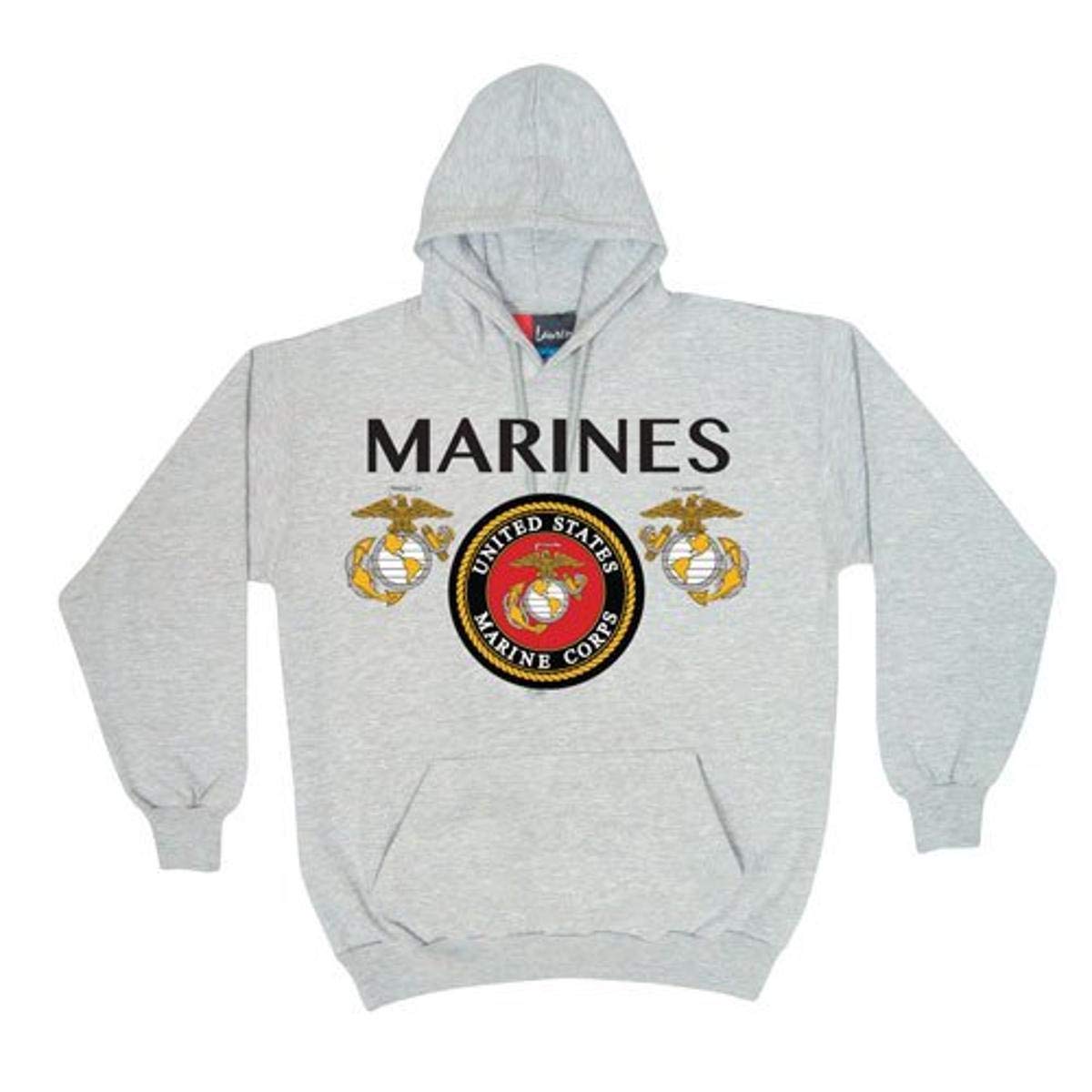 Fox Outdoor Products Marines Seal Pullover Hoodie Sweatshirt - Military Tactical Fleece Jacket for Men | Cold Weather Training & Outdoor Activities
