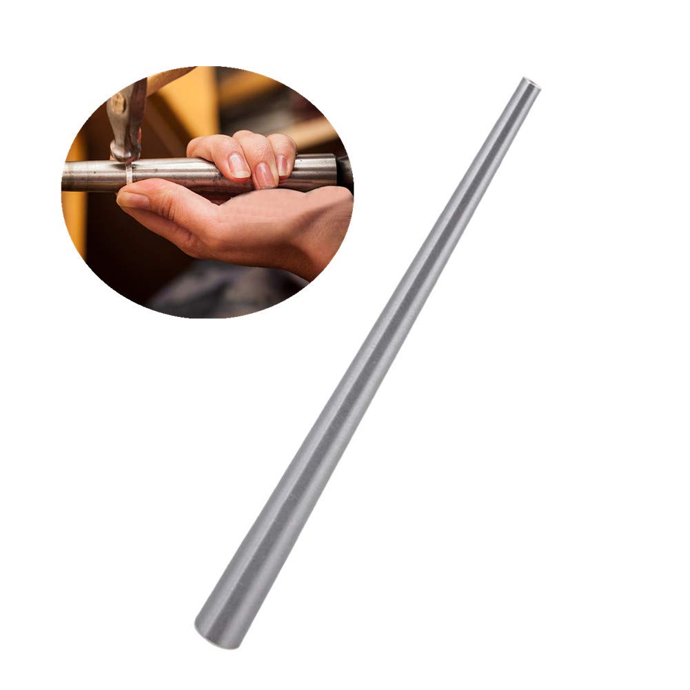 Professional Stainless Steel Ring Stretcher & Expander Tool - Jewelry Making, Ring Sizing & Metal Repair Mandrel for Jewelers, DIY Enthusiasts - Perfect for Resizing Wedding Bands, Engagement Rings & Costume Jewelry