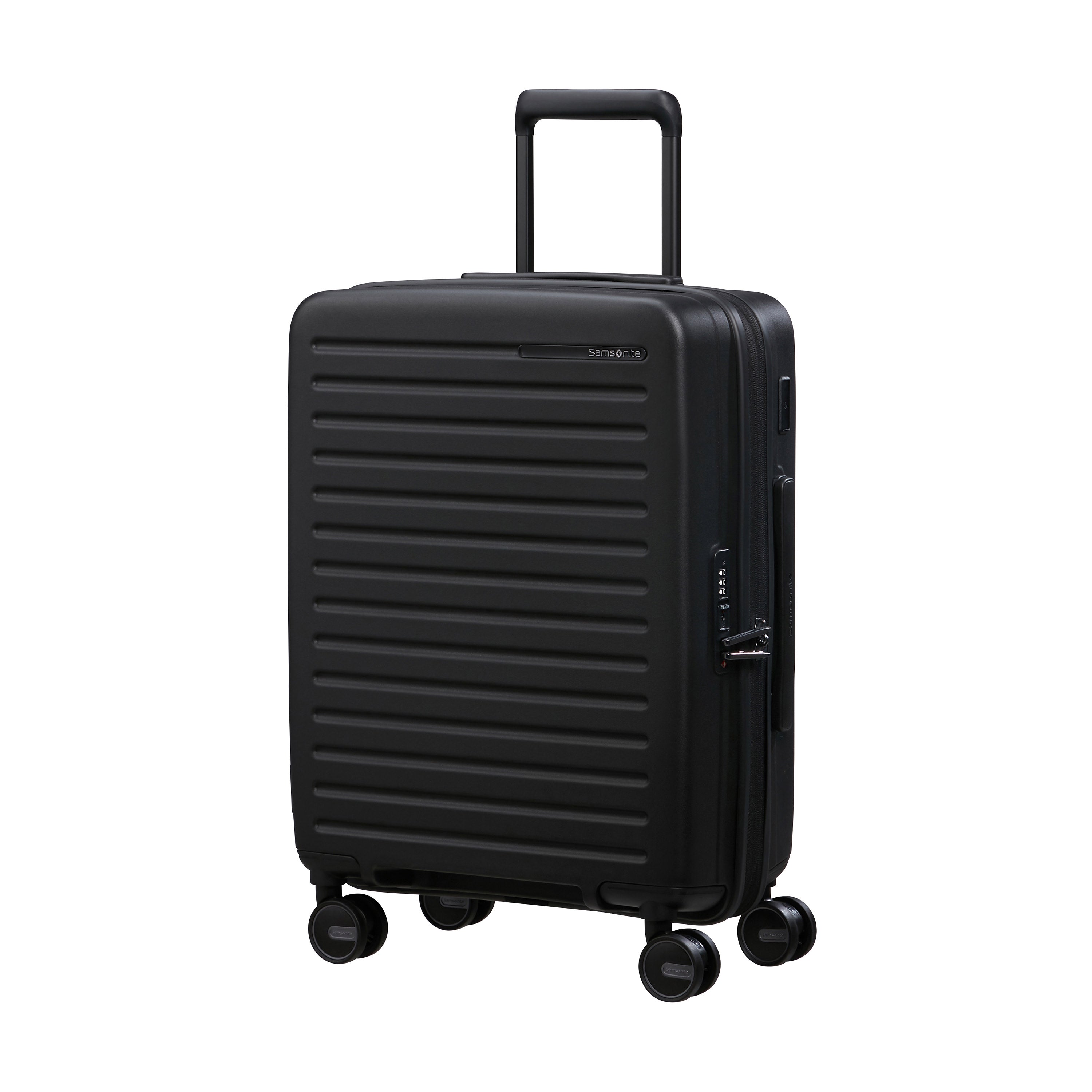 Samsonite Restackd Spinner Expandable 3-Piece Nested Luggage Set - Lightweight Suitcases for Travel, Business & Vacation - Carry-On & Check-In Luggage with 360° Wheels