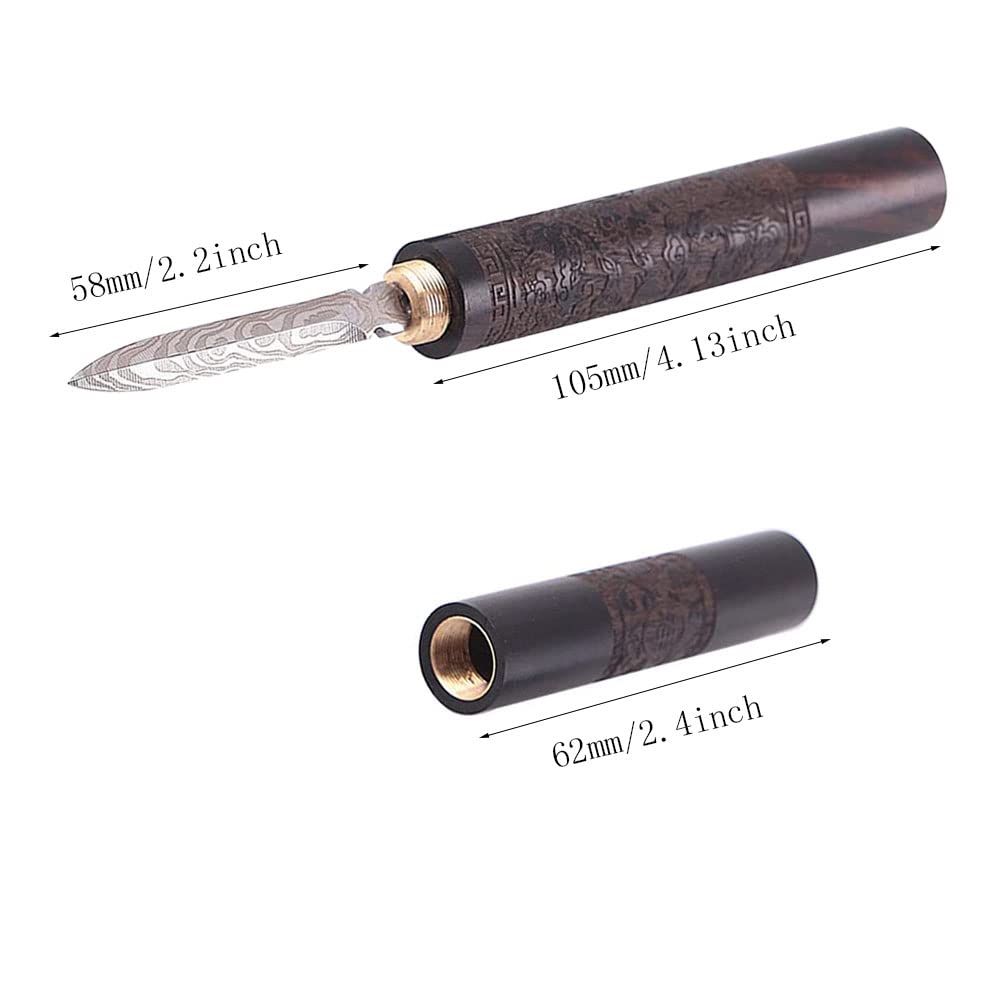Premium Stainless Steel Ice Pick with Wooden Safety Cover - Durable Ice Chipper for Breaking Ice - Essential Kitchen Tool for Bartenders & Home Use - Perfect for Cocktails, Crushed Ice, and Kitchen Prep