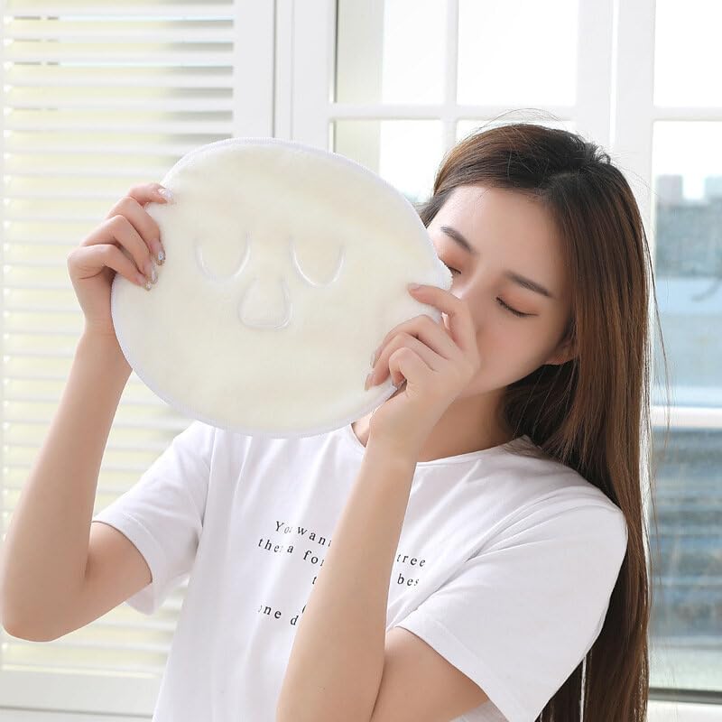 FARIOX Anti-Aging Facial Towel - Moisturizing & Hydrating Steamer Towel for Skin Care, DIY Beauty Mask - Perfect for Home Spa & Salon Treatments (Women & Girls) | Use with Facial Steamers, Skincare Routines & At-Home Beauty Treatments