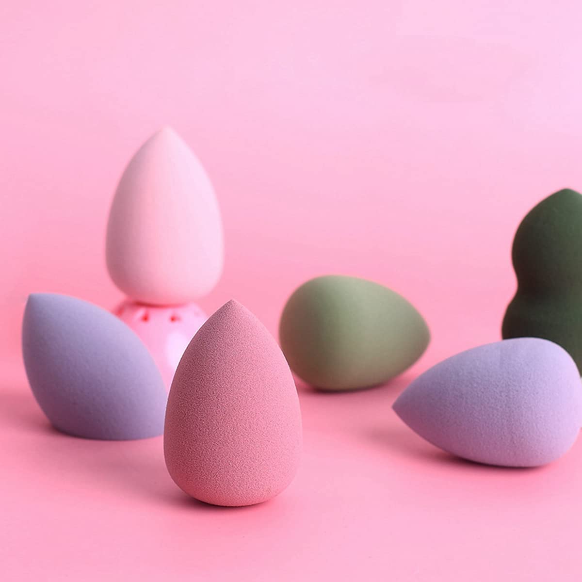 Soft Makeup Blending Sponge - 3 Pack Beauty Blenders for Foundation & Concealer | Perfect for Flawless Airbrush Finish & Everyday Makeup Application