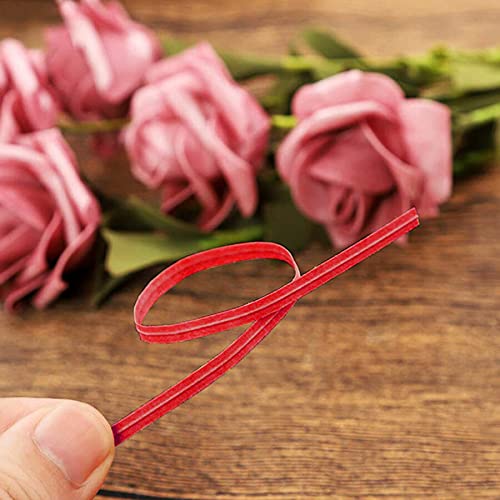 APQ Red Metallic Twist Ties for Bags - 6 Inch 2000 Pack Plastic-Coated Bread Bag Closures | Reusable Heavy-Duty Twisty Ties for Treat Bags, Bakery, Gift Wrapping & Food Storage | Durable Light Metallic Bread Ties for Home & Commercial Use