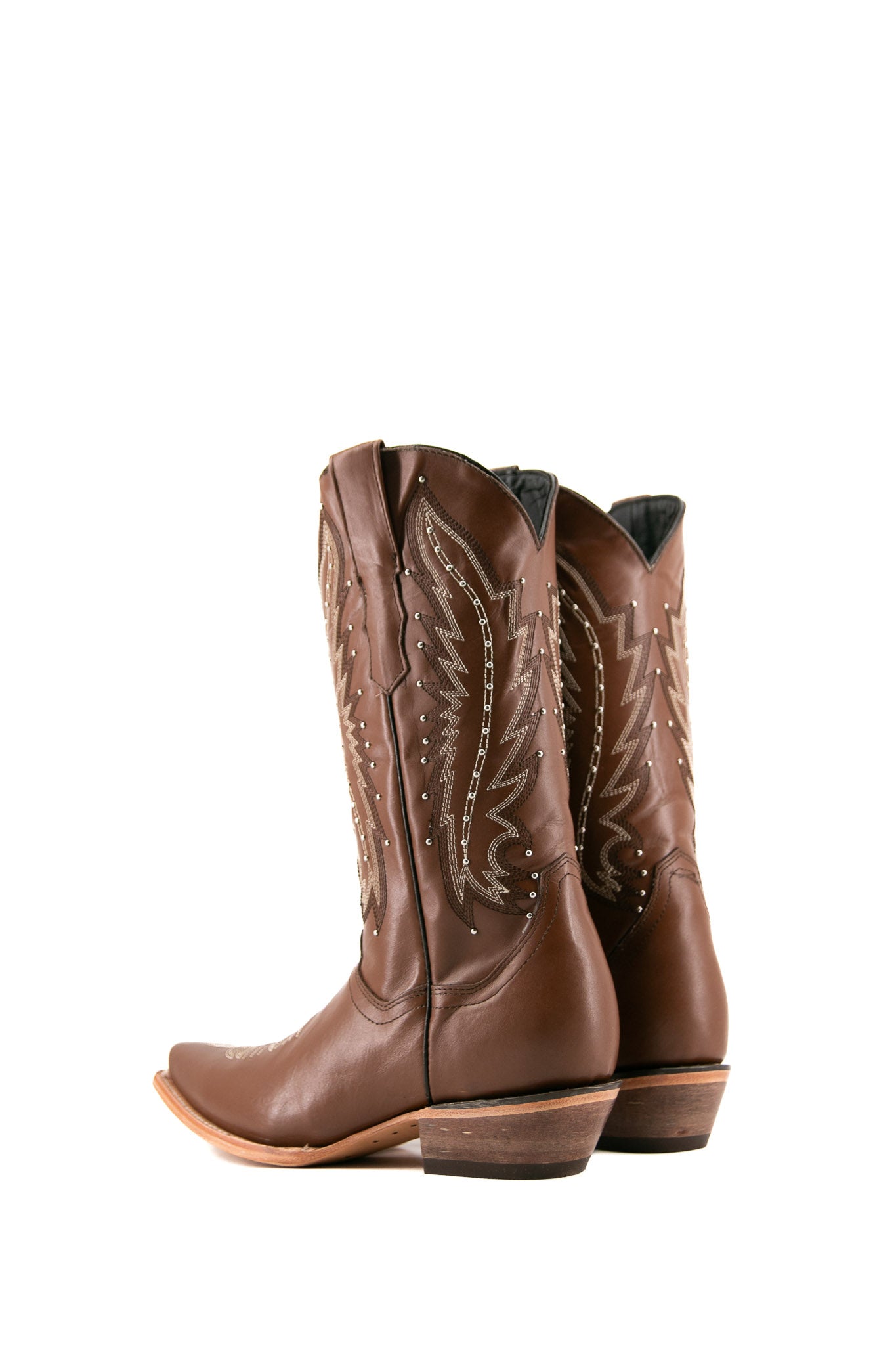 Lucero Snip Toe Cowgirl Boots for Women - Western Style Ankle Boots with Pointed Toe & Leather Upper - Perfect for Country Dancing, Rodeo, and Casual Outfits