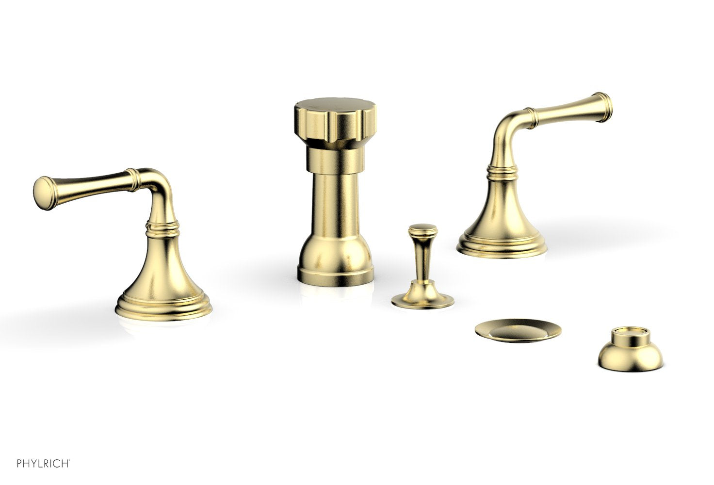 3RING Four Hole Bidet Set D4205 - Stainless Steel Bidet Sprayer with 4 Holes for Toilet, Bathroom Hygiene & Cleaning - Perfect for Home, RV, and Travel Use