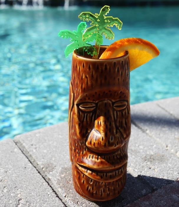 BarConic® Premium Stainless Steel Drink Stirrer with Palm Tree Design - Perfect for Cocktails, Iced Coffee, and Tropical Themed Parties