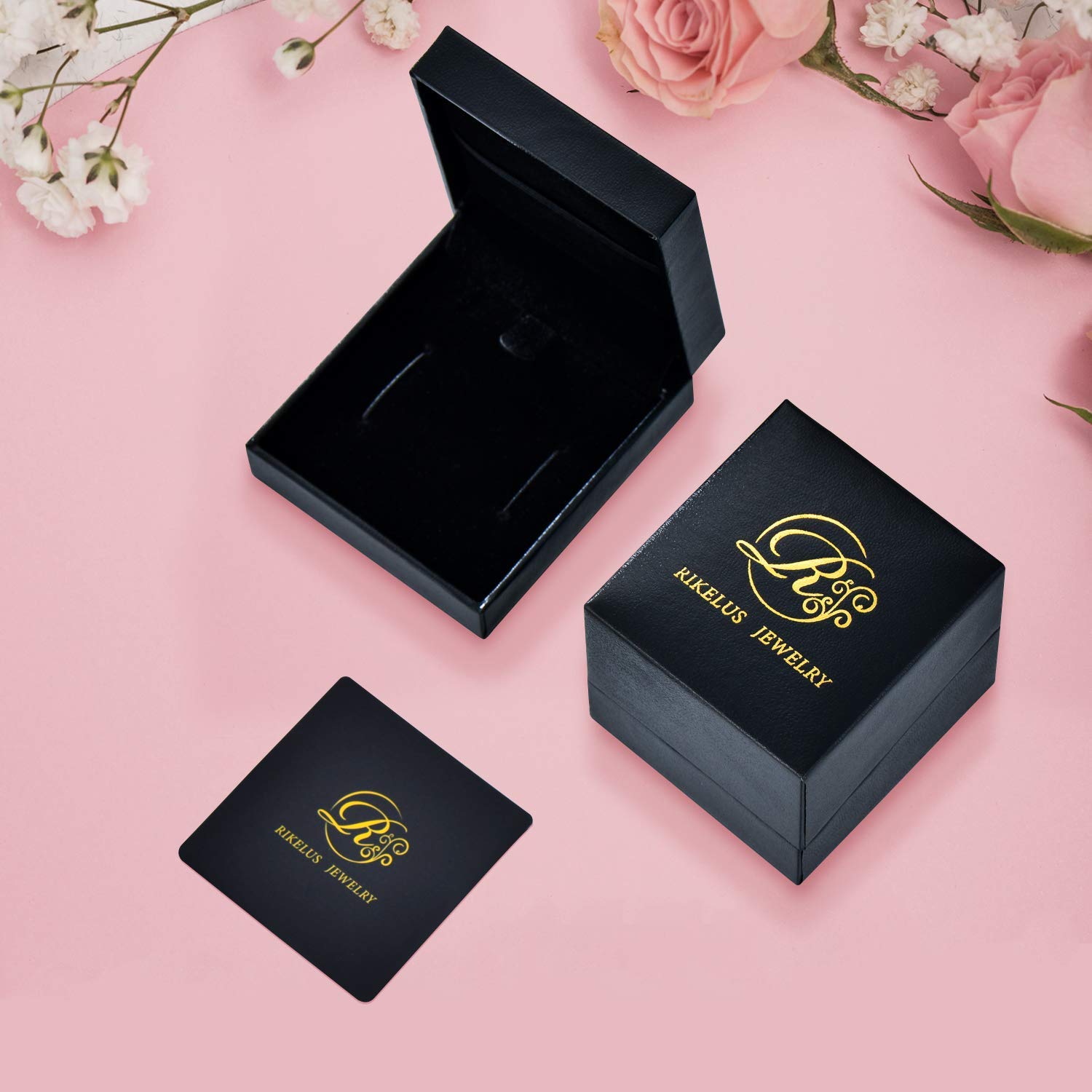 14K Gold Flower Necklace for Women - Rose Pendant Birth Flower Jewelry, 16+2 Inch Adjustable Chain, Elegant Gift for Mother Wife Girlfriend on Birthday, Mother's Day, Anniversary | Perfect for Weddings, Date Nights & Special Occasions
