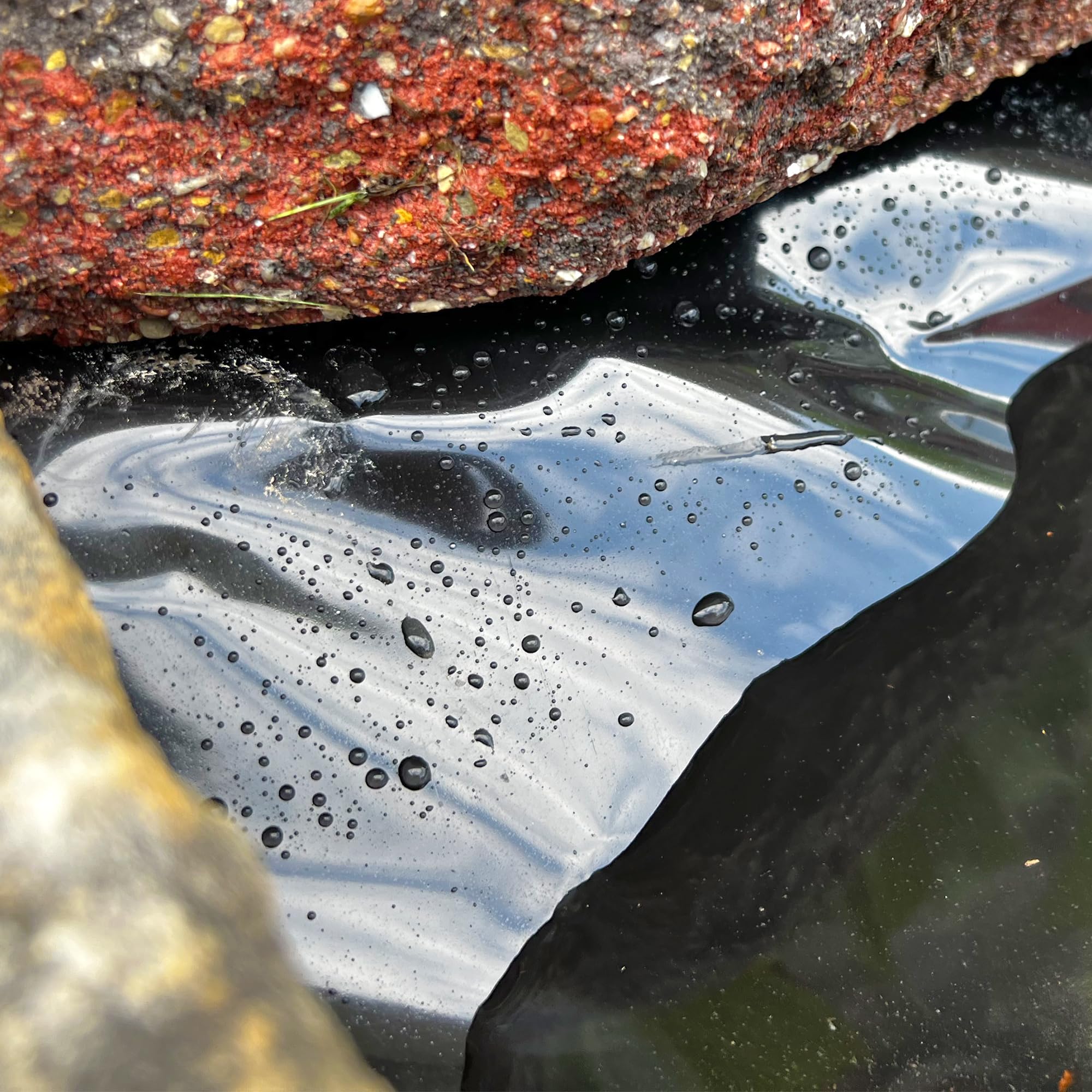 YITAHOME 20x30 ft 20 Mil LLDPE Pond Liner - Heavy Duty Waterproof Fish & Koi Pond Liner for Outdoor Ponds, Waterfalls, Fountains, Garden Bed Planters - Flexible & Durable for Landscaping & Water Features