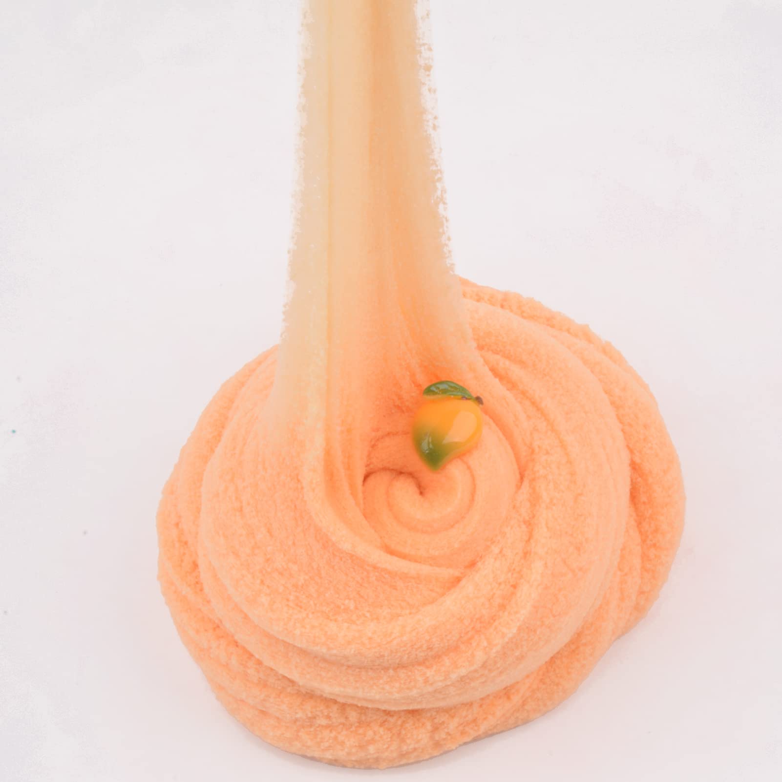 Orange Mango Cloud Slime 7oz - Premium Scented Stress Relief Toy for Kids | Fun Sensory Play, Christmas Gift for Boys & Girls | Great for Anxiety Relief, Party Favors & Creative Playtime